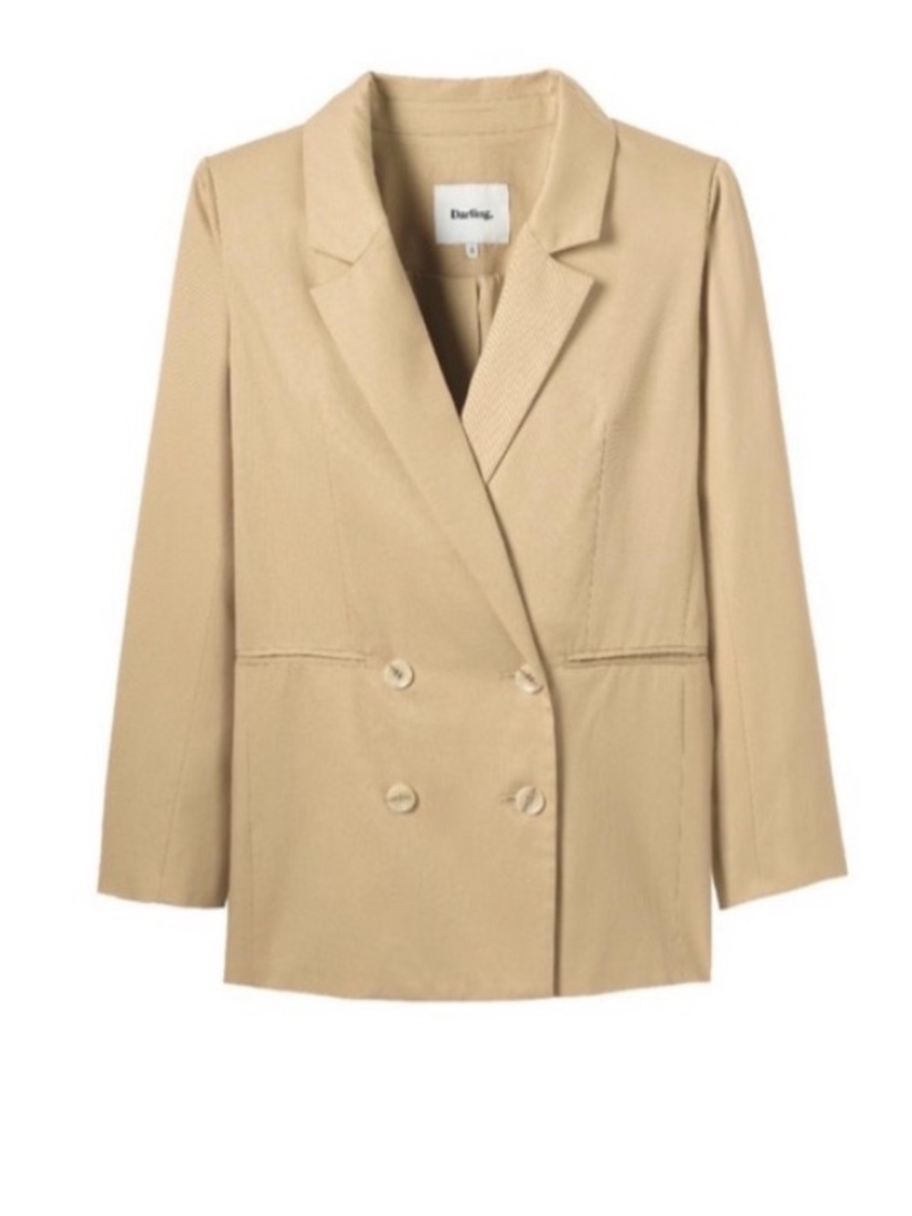 Darling Coast Blazer in Tan